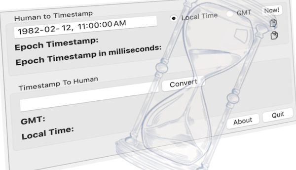 Epocha - Timestamp converter for macOS